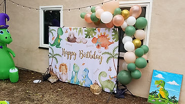 Dinosaur Themed Birthday Party